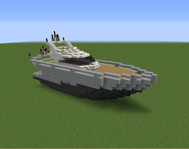 Medium Yacht 4 - GrabCraft - Your number one source for MineCraft 