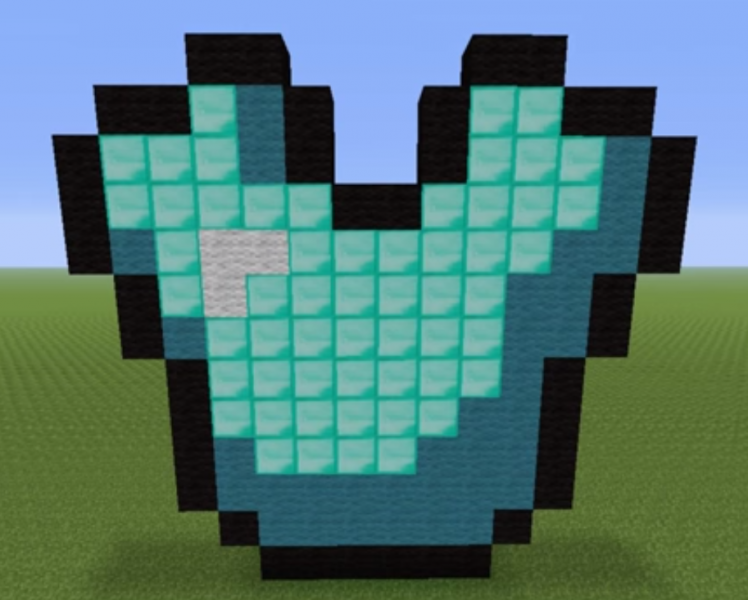 minecraft chestplate pixel art