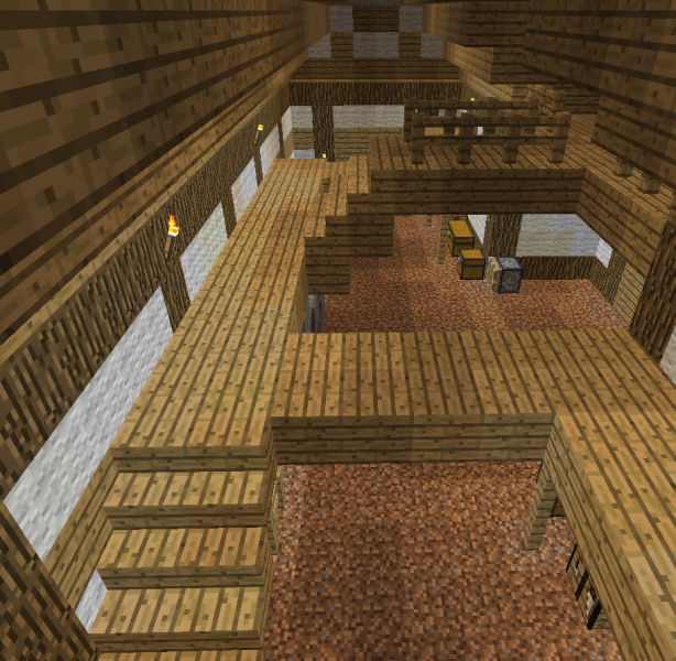 Minecraft Barn Inside