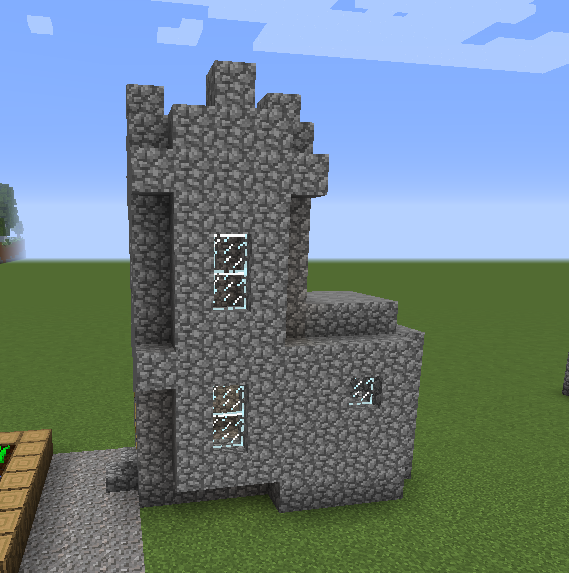 Enderman Statue - Blueprints for MineCraft Houses, Castles, Towers, and  more