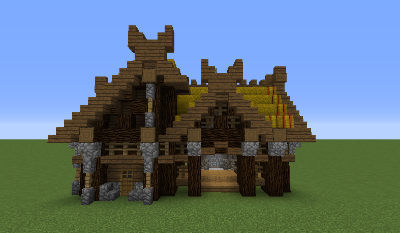Minecraft, How To Build A Blacksmith's House