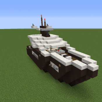 petit yacht minecraft