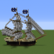 Medieval Sailing Ship