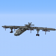 Aerial Gunship with a Working TNT Cannon