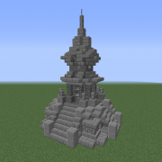 Asian Stone Pagoda 2