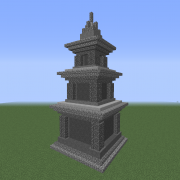 Asian Stone Pagoda 3