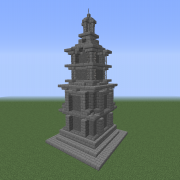 Asian Stone Pagoda 4