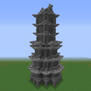 Asian Stone Pagoda 6