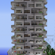 Big Futuristic Apartment Building 1
