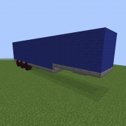 Blue Semi-Trailer