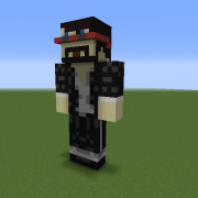 CaptainSparklez Statue