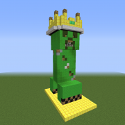 Creeper Statue Drop Machine