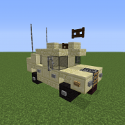 Desert Humvee with Turret
