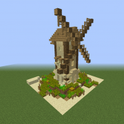 Desert Village Windmill