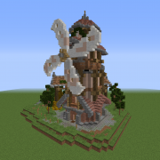 Detailed Fantasy Windmill