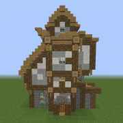 Detailed Medieval Medium House