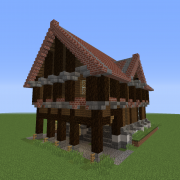 Detailed Medieval Rich House 1