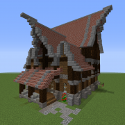 Detailed Medieval Rich House 2