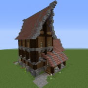Detailed Medieval Rich House 3