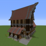 Detailed Medieval Rich House 4