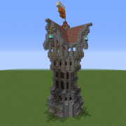 Detailed Medieval Tower