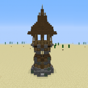 Detailed Medieval Watchtower 2