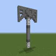 Dwarven Double Edged Battle Axe