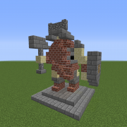 Dwarven Warrior Statue 3