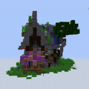 Fantasy Elven Small House and Shop