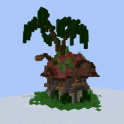 Fantasy Elven Unfurnished Small House 2