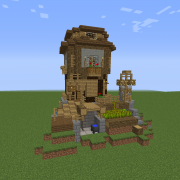 Fantasy Fishing Village House 1