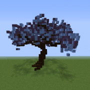 Fantasy Huge Blue Tree