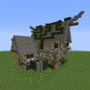 Fantasy Overgrown House 1