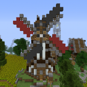 Fantasy Village Windmill