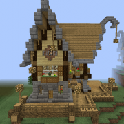 Fantasy Wooden House 3