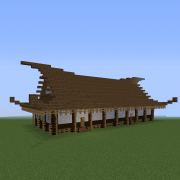 Feudal Japan Long House