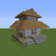 Feudal Japanese Middle Class House 2