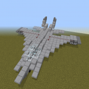 Fighter Jet with Working Cannons 2