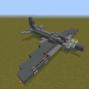 Fighter Jet with Working Cannons 3