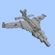 Fighter Jet with Working TNT Cannons 1