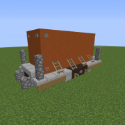 Flat Wagon with Container