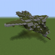 Futuristic Gunship