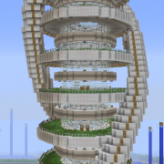 Futuristic Modern Sightseeing Building 1