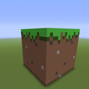 Grass Block Statue