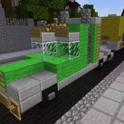 Green Container Truck
