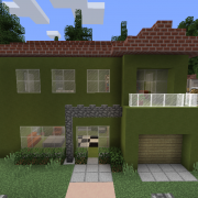 Green Suburban House 1