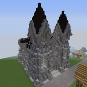 Huge Middle Ages Church