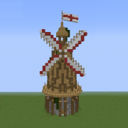 Huge Wooden Windmill