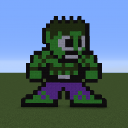 Hulk Pixel Art