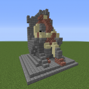 King on Throne Statue 1